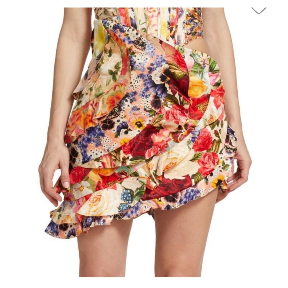 ZIMMERMANN Wonderland floral skirt NWT